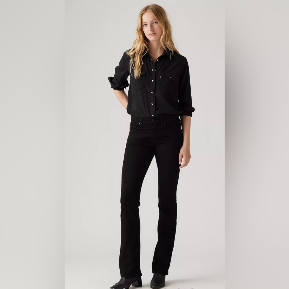 Levi's Women's Black Boot Cut Jeans